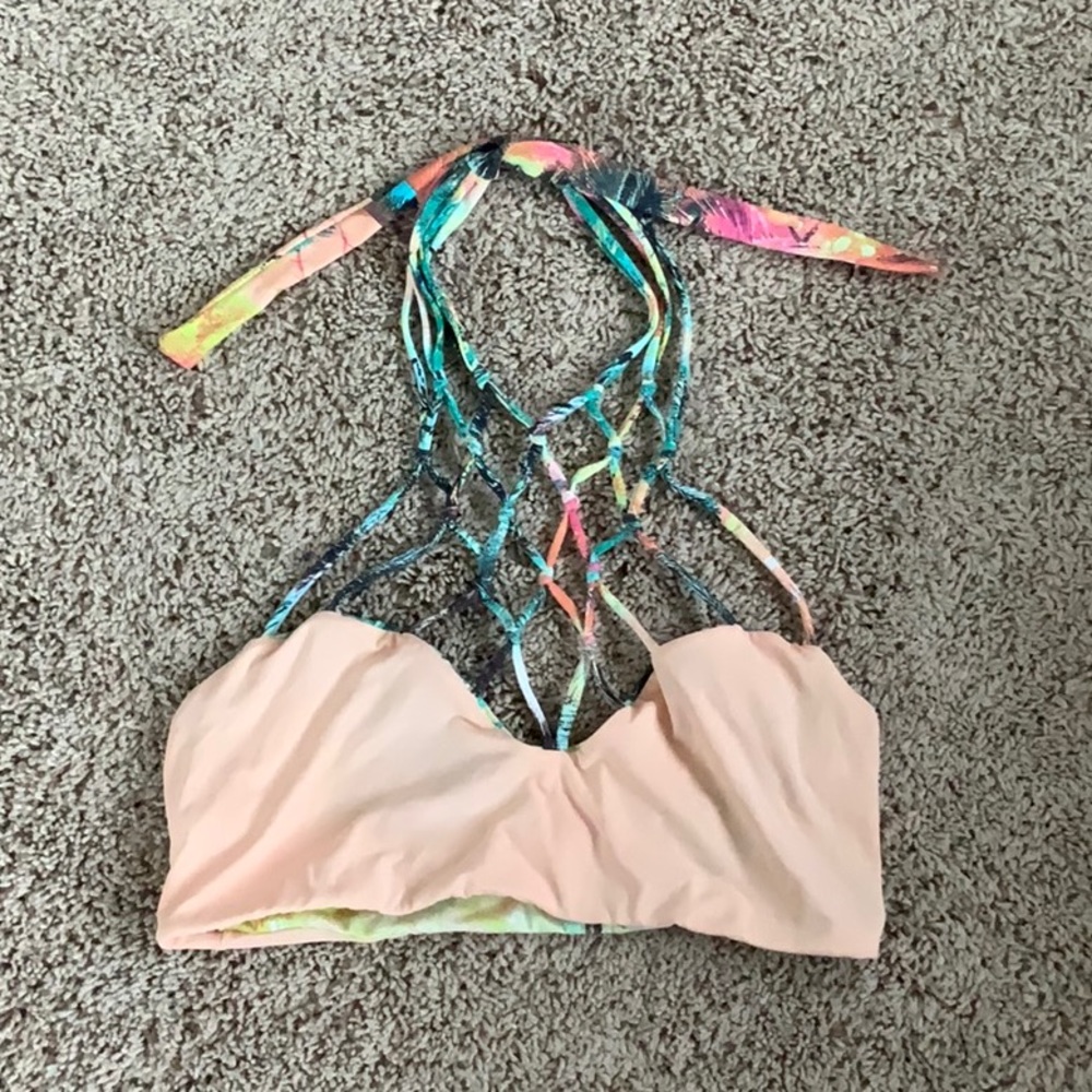 San Lorenzo reversible bikini top